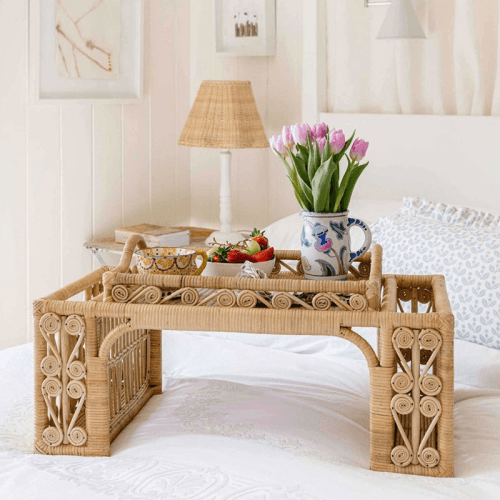 Image showing the Ivy Breakfast Tray, Natural product.