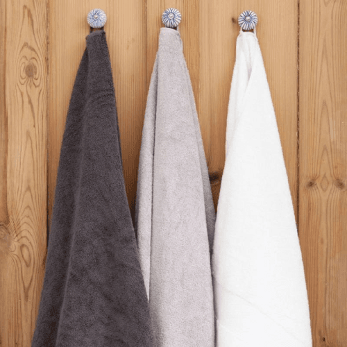 Image showing the Organic 600gsm The Bath Sheet, 100 x 160cm, White product.