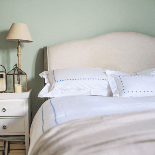 Image showing the Dots King Size Duvet Cover, Blue product.