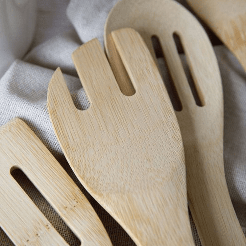 Natural Elements Bamboo Kitchen Utensil Set