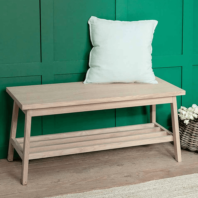 Hambledon Hallway Bench, 100cm, Natural