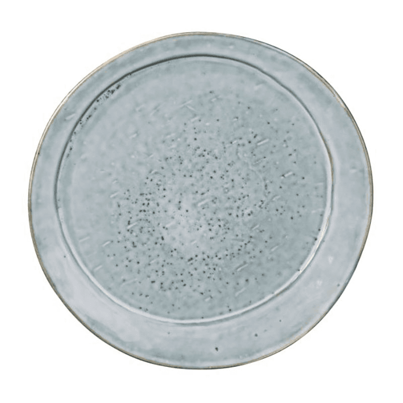 Misty 12 Piece Dinner Set, Dusty Blue