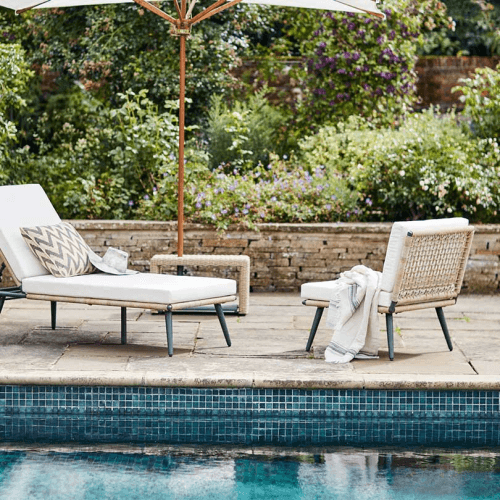 Image showing the Cabrera Chair, H83 x W83 x D86cm, Cream product.