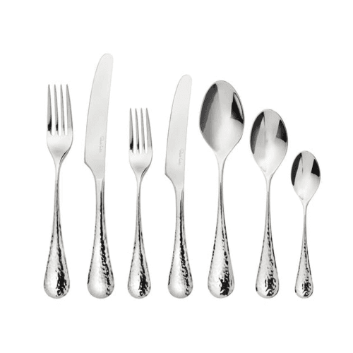 Image showing the Honeybourne Bright 56 Piece cutlery set, Stainless Steel product.