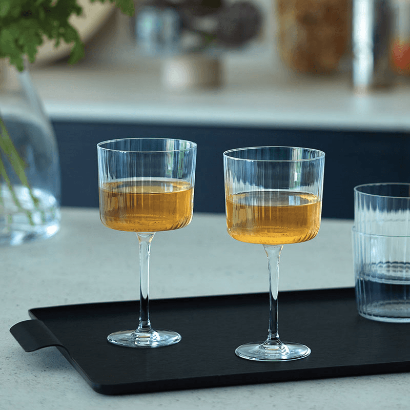 Gio Line Set of 4 Wine Glasses, 250ml, Clear