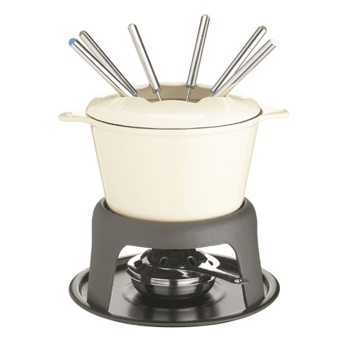 Image showing the Fondue set, cream product.