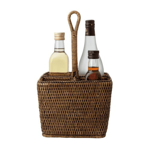 Image showing the Rattan Deep carry for cutlery, 35cm product.