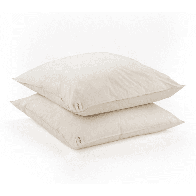 Medium Firmness Organic Wool Regular Pillow, 50 x 75cm, Cream