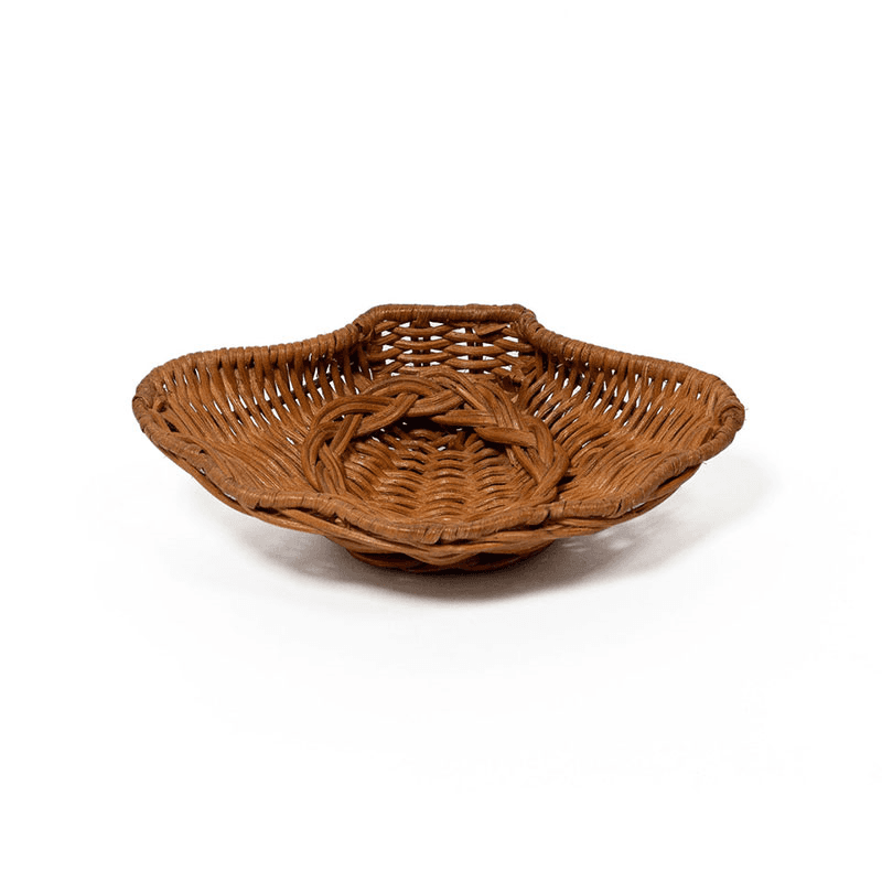 Concha Rattan Dish, W15 x L25cm, Natural