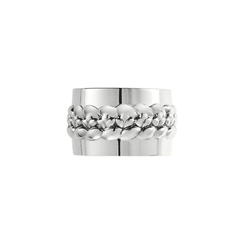 Image showing the Babylone Napkin Ring, D4cm, Silver product.