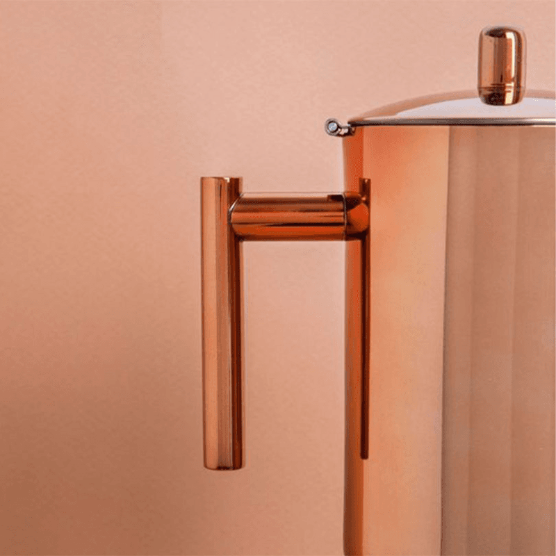 Espresso Coffee Maker, 600ml, Copper Effect