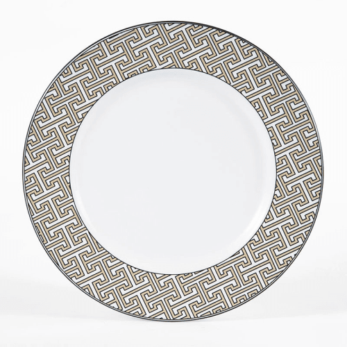 Image showing the Maze Set of 2 Dinner Plate, D26cm, Truffle product.