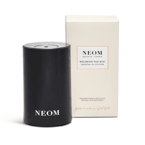 Image showing the Wellbeing Pod Mini Essential Oil Diffuser, Black product.