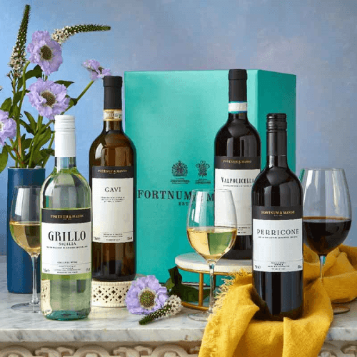 Image showing the The Italian Wine Quartet Gift Box product.
