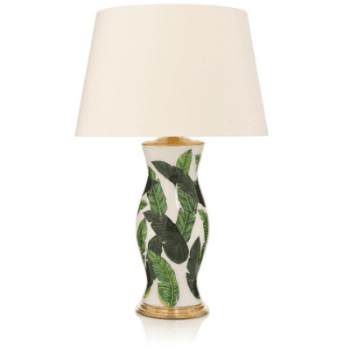 Image showing the Lamp Base, Palm Beach, 33 x 15cm product.