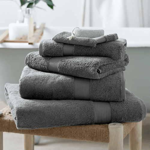 Image showing the Egyptian Cotton Bath sheet, 100 x 150cm, Slate product.