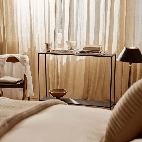 Image showing the Marton Console Table, Black product.