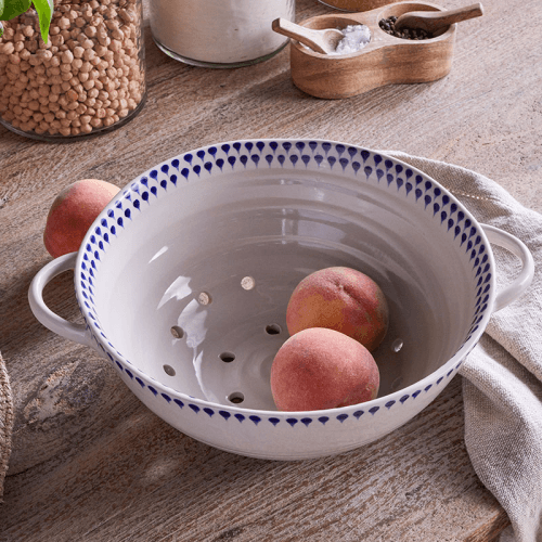 Image showing the Indigo Drop Colander, D30cm product.