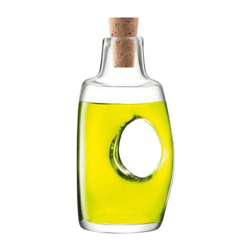 Image showing the Void Vinegar bottle and cork stopper, 120ml, clear product.