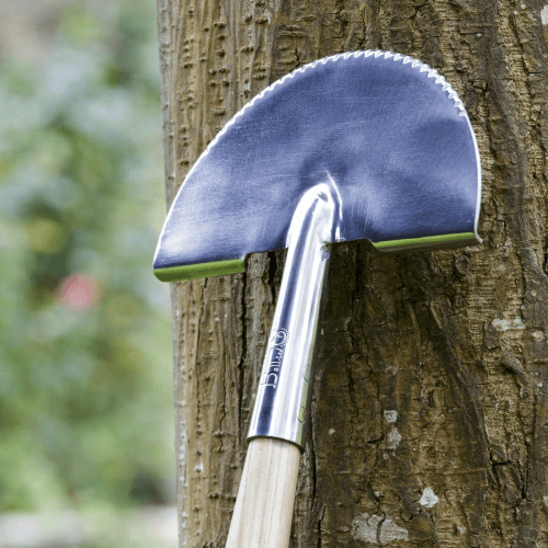 Image showing the Stainless Steel Half Moon Lawn Edger, Silver/Natural product.