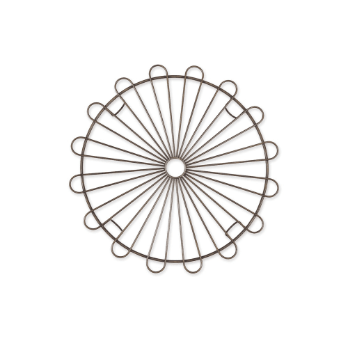 Image showing the Brompton Cake Rack, Antique Brass product.