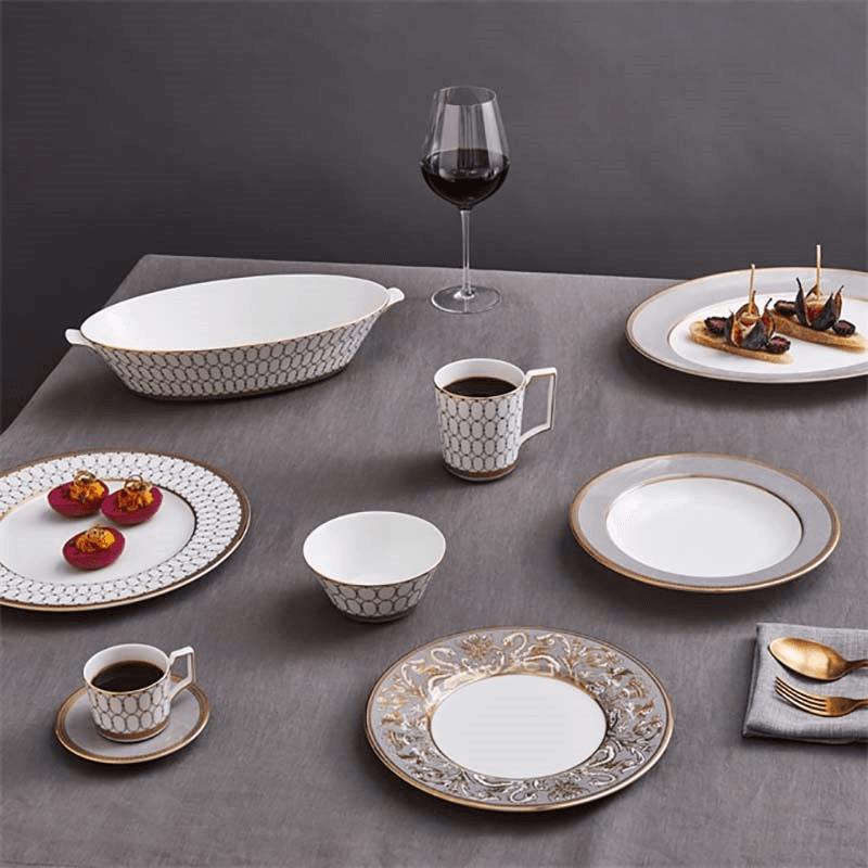 Renaissance Grey Plate, 27cm