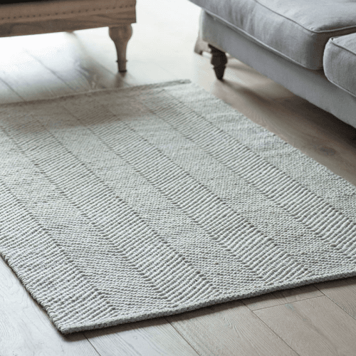 Image showing the Ampney Rug, 120 x 180cm, Natural product.