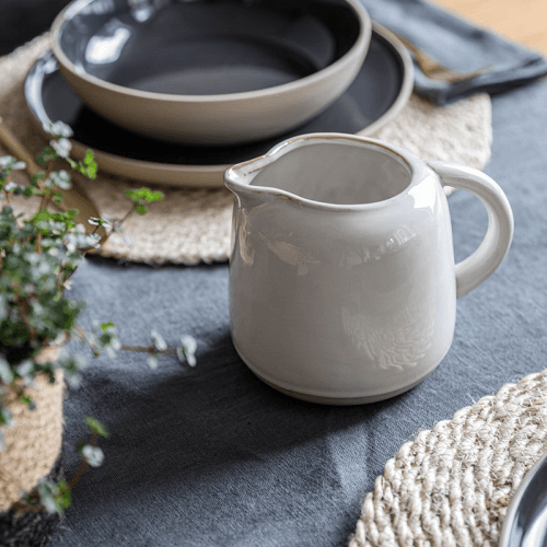 Image showing the Holwell Sauce Jug, White product.