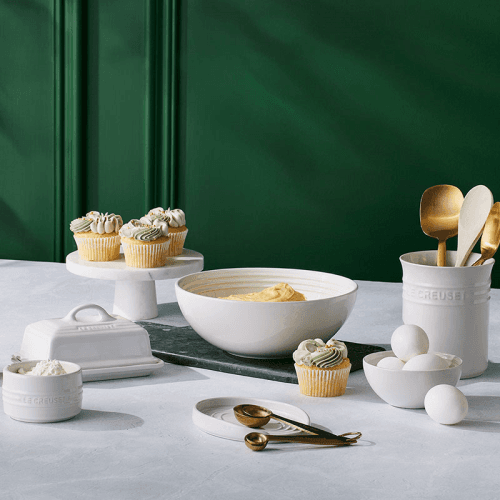Image showing the Stoneware Oval Spoon Rest, White product.