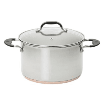 Image showing the Stock Pot, Copper Base, 24cm product.