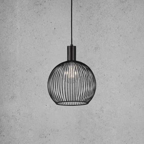 Image showing the Aver Pendant, H35cm, Black product.