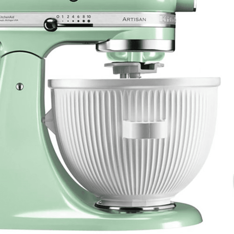 Ice Cream Maker Attachment, White