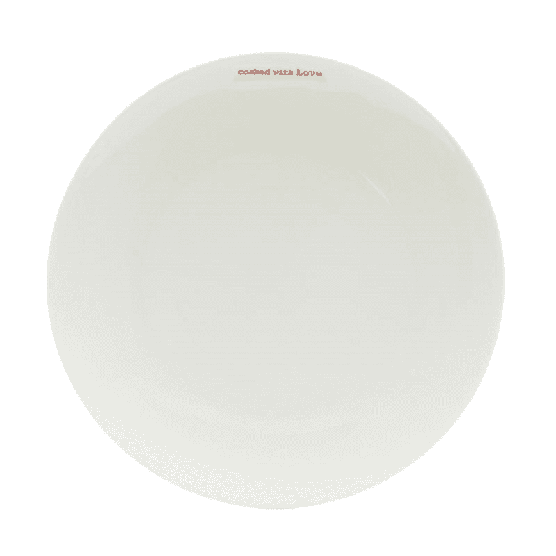 'Cooked With Love' Dinner Plate