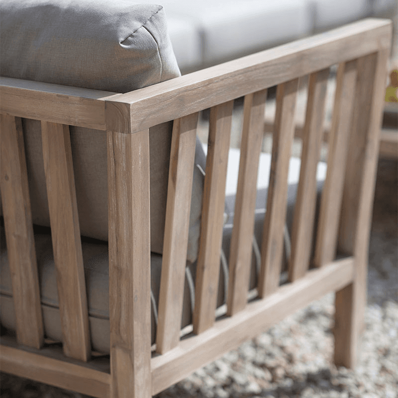 Porthallow 3 Seater Sofa Set, Natural