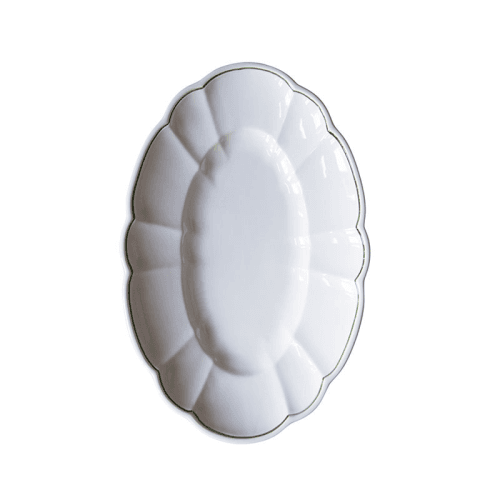 Image showing the Romilly Serving Dish, L41 x W27cm, Green product.