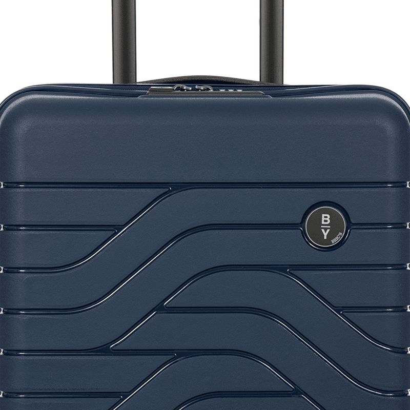 Ulisse Expandable Suitcase, H55 x W23 x L37cm, Ocean Blue