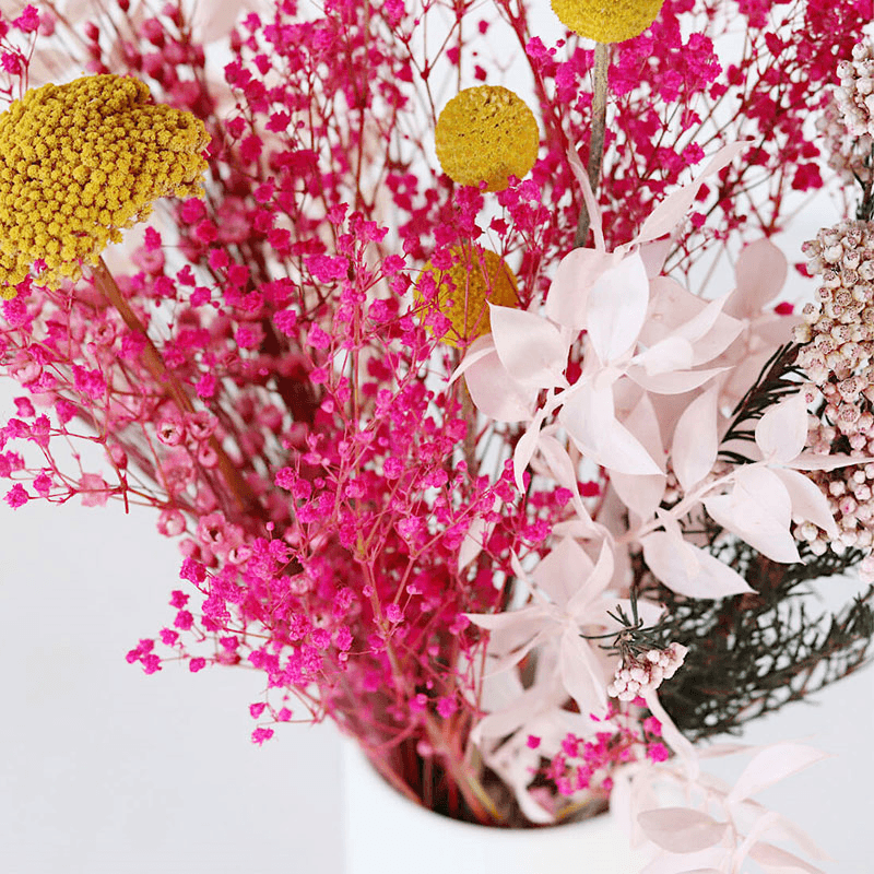 Hand-Tied Medium Bouquet, Pink, Bonbon