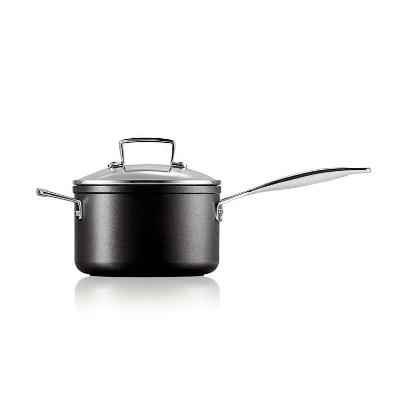 Toughened Non-Stick 3 piece saucepan set