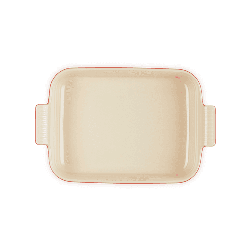 Image showing the Stoneware Rectangular dish, 32 x 28cm - 3.85 litre, Cerise product.