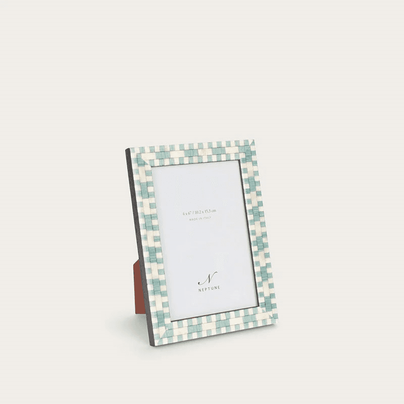 Montpellier Photo Frame, 4x6", Blue