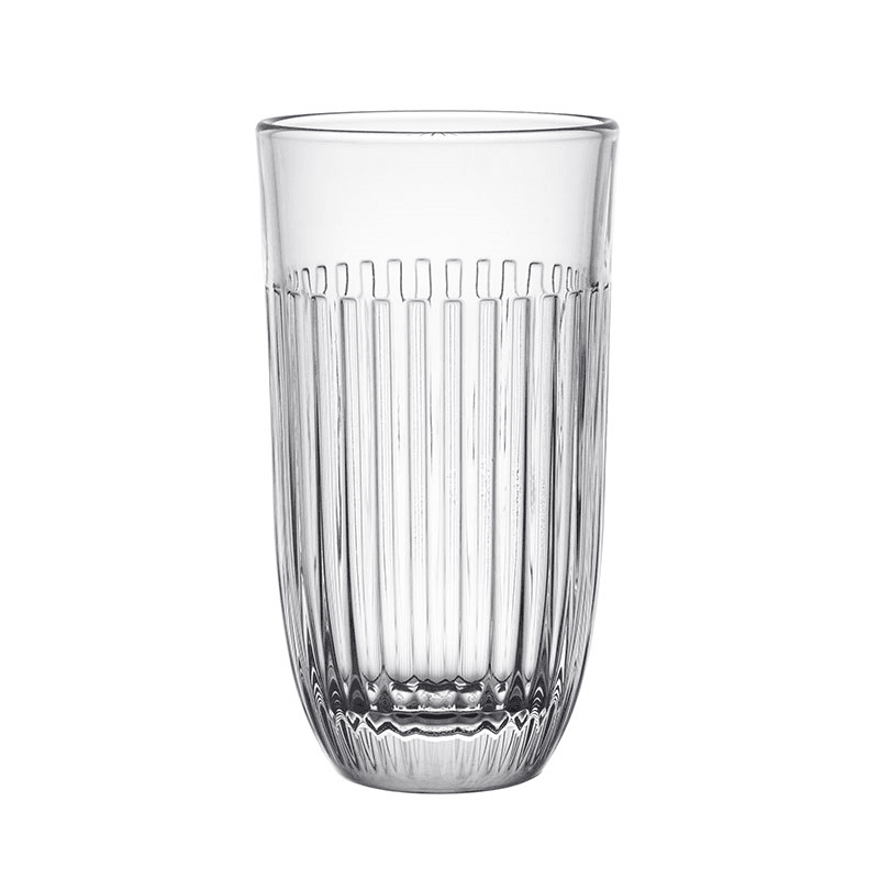 Ouessant Set of 6 Tall Tumblers, 450ml, Clear