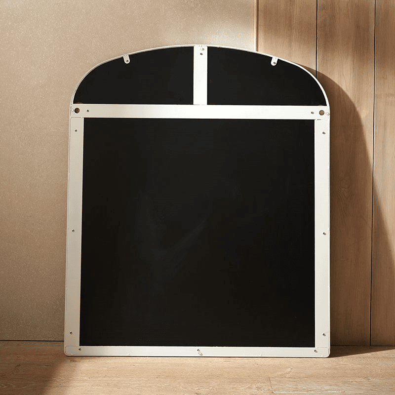 Chiltern Fine Metal Mantle Mirror, White