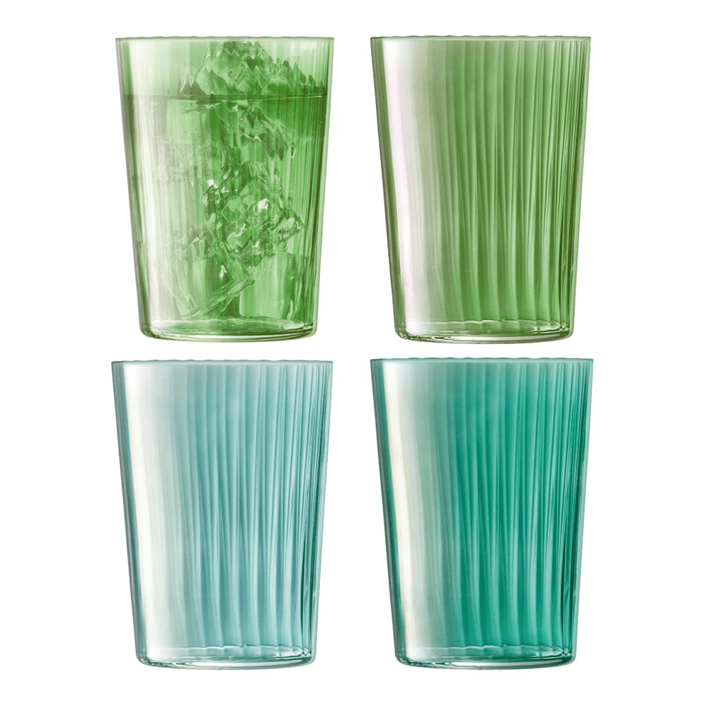 Gems Set of 4 tumblers, 560ml, jade