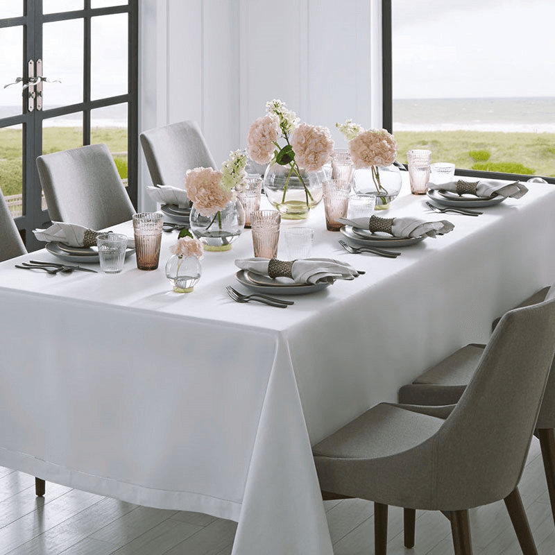 Festival Tablecloth, W137 x L137cm, White