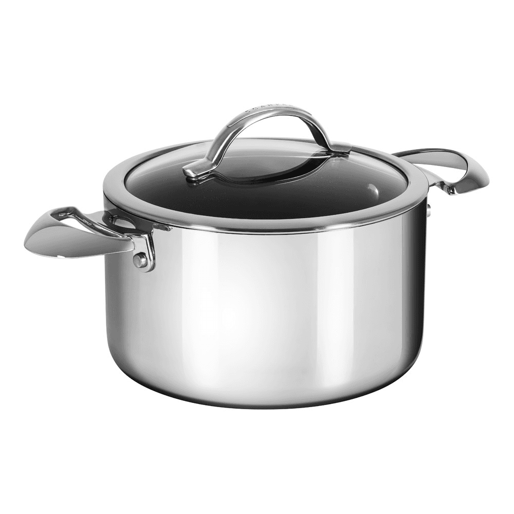 HaptIQ Casserole with lid, Dia20cm, Metallic