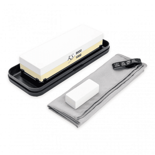 Image showing the Katana Saya Super Fine/Medium Sharpening Set, 1000/9000 Grit product.