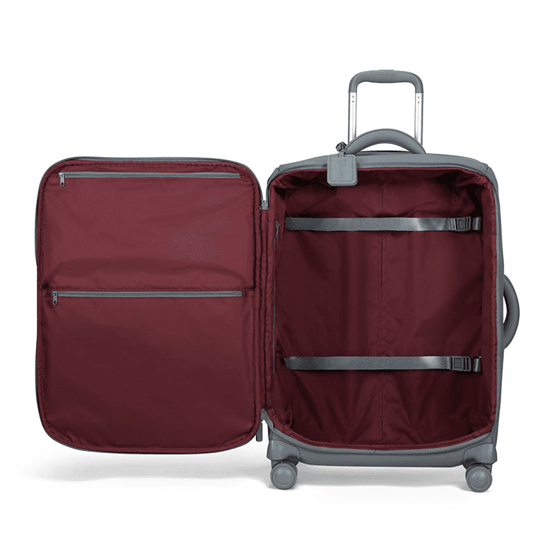 Lost In Berlin Suitcase, H63 x L45 x W25cm, Cement Storm