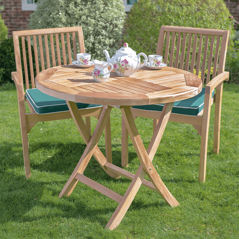 Jasmin Round Folding Table, D120cm
