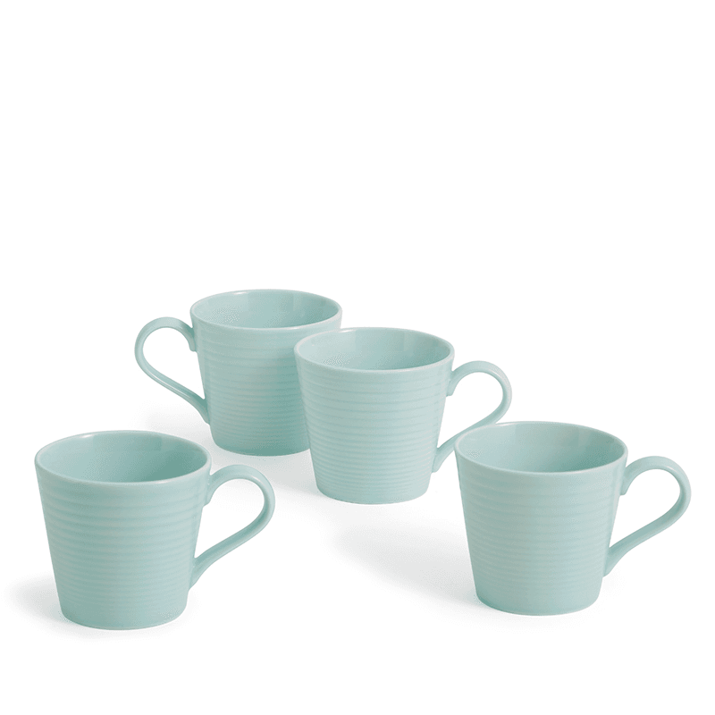 Gordon Ramsay Maze Set of 4 Mugs, 400ml, Blue