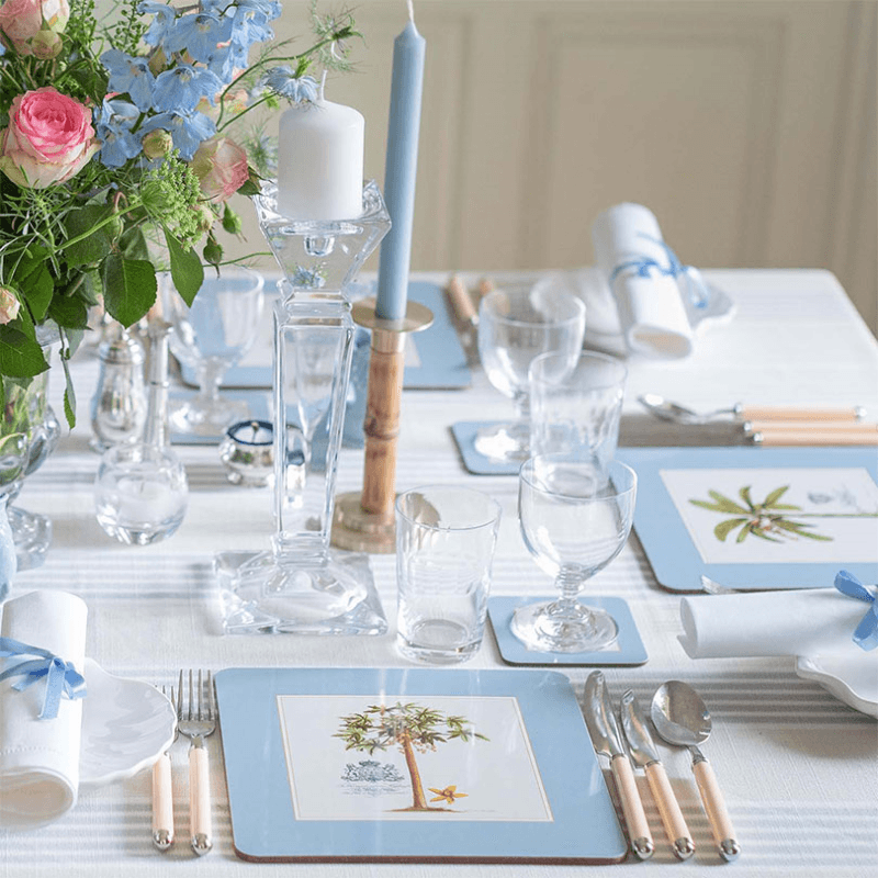 Island Palms Set of 4 Tablemats, 24 x 24cm